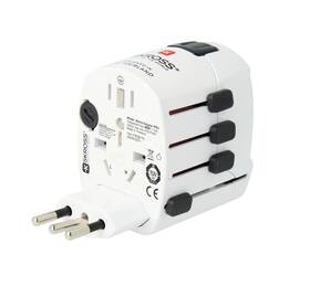 Cestovní adaptér SKROSS World, vč. adaptéru pro ostatní vidlice, univerzální bílý

 obrázek produktu 8 z 9
