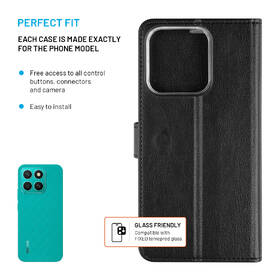 Pouzdro na mobil flipové FIXED Opus na HONOR X8c černé

 obrázek produktu 2 z 7