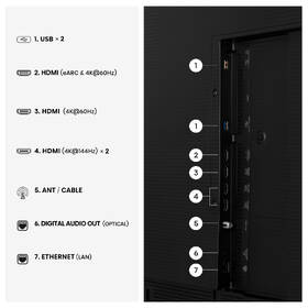 Televize Hisense 65S7S 

 obrázek produktu 7 z 9