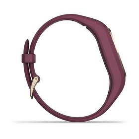 Fitness náramek Garmin vivoSmart4 Optic Merlot/Rose Gold (velikost S/M) 

 obrázek produktu 6 z 6