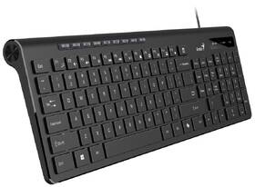 Klávesnice Genius Slimstar 230 II, drátová, copilot, USB, CZ+SK layout černá

 obrázek produktu 1 z 3