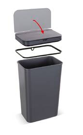 Bezdotykový odpadkový koš Lamart LT8108 50 l šedý

 obrázek produktu 2 z 4