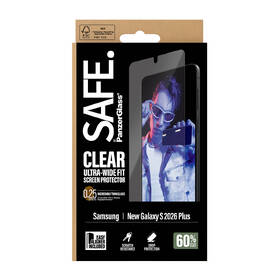 Tvrzené sklo PanzerGlass SAFE na Samsung Galaxy S26+ s instalačním rámečkem 

 obrázek produktu 4 z 8