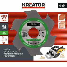 Kotouč pilový Kreator KRT020701 100mm 6T 

 obrázek produktu 1 z 1