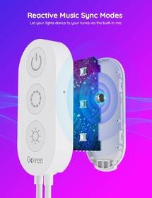LED pásek Govee WiFi RGBIC Smart PRO, 5m - extra odolný 

 obrázek produktu 5 z 11