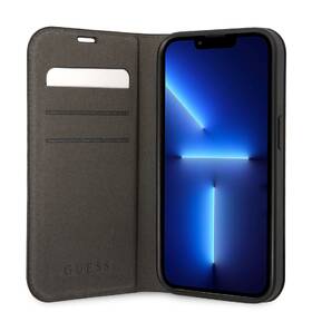Pouzdro na mobil flipové Guess 4G Metal Camera Outline Book na Apple iPhone 14 černé

 obrázek produktu 2 z 4