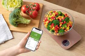 Kuchyňská váha Sencor SKS 7075RS růžová barva
