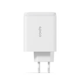 Nabíječka do sítě Epico 100W GaN USB-C / USB-C + kabel USB-C, 2m bílá

 obrázek produktu 1 z 4