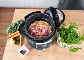 Multifunkční tlakový hrnec Concept CK8000 COOKERY 11 v 1 černý

 obrázek produktu 31 z 31