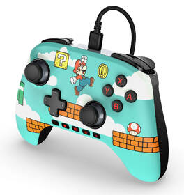 Gamepad PowerA Advantage - Nintendo Switch 2 - Super Mario Time tyrkysový

 obrázek produktu 4 z 9