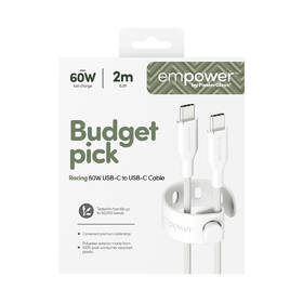 Kabel PanzerGlass empower USB-C/USB-C, 2m bílý

 obrázek produktu 6 z 6