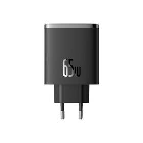 Nabíječka do sítě Baseus Cube Pro 65W, 2x USB-C, 1x USB černá

 obrázek produktu 2 z 4