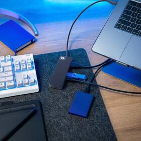 USB Hub HyperDrive Flex 8 Port USB-C černý

 obrázek produktu 6 z 6