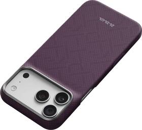 Kryt na mobil Pitaka PTK Weaving na Apple iPhone 18 Pro Max fialový

 obrázek produktu 3 z 6