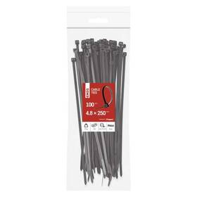 Stahovací pásky EMOS 250×4,8MM, 100KS černé

 obrázek produktu 2 z 8