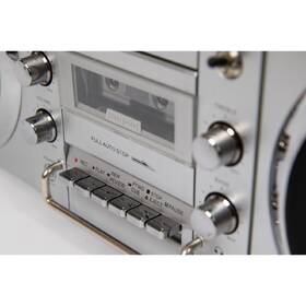 Radiomagnetofon s DAB+/CD GPO Brooklyn stříbrný

 obrázek produktu 11 z 20