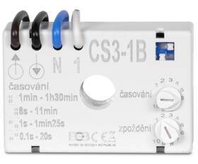 Spínač časový Elektrobock CS3-1B pod vypínač 

 obrázek produktu 1 z 5