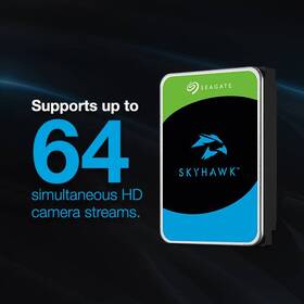 Pevný disk 3,5" Seagate SkyHawk 4TB 

 obrázek produktu 4 z 5