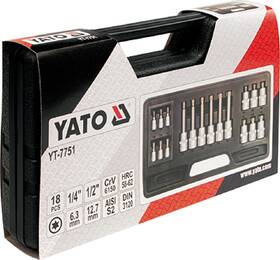 Sada bitů YATO YT-7751 (18 ks) 

 obrázek produktu 1 z 2