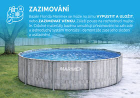 Bazén Marimex Florida 3,66x0,99 m šedý

 obrázek produktu 2 z 2