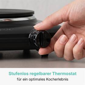 Vařič elektrický Clatronic EKP 3582 černý

 obrázek produktu 5 z 8