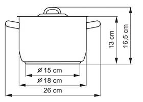 Hrnec s poklicí Kolimax 18 cm - 3,0  l 

 obrázek produktu 5 z 6