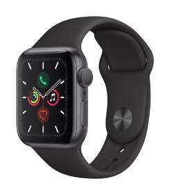 Chytré hodinky Apple GPS 40mm pouzdro z vesmírně šedého hliníku - černý sportovní řemínek SK 

 obrázek produktu 2 z 2