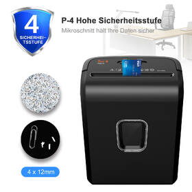 Skartovač Peach PS500-30, 7 listů, 13 l 

 obrázek produktu 4 z 11