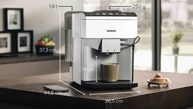 Automatický kávovar Siemens TP515R02 bílá barva
