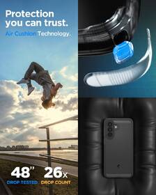 Kryt na mobil Spigen Rugged Armor - Samsung Galaxy A57 5G černý

 obrázek produktu 14 z 17
