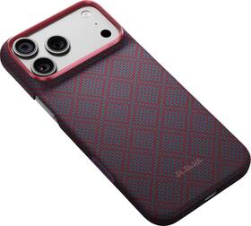 Kryt na mobil Pitaka Argyle na Apple iPhone 18 Pro Max červený/modrý

 obrázek produktu 2 z 6