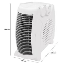 Teplovzdušný ventilátor Clatronic HL 3838 bílý

 obrázek produktu 5 z 15