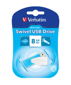 USB Flash Verbatim Swivel 8GB modrý

 obrázek produktu 1 z 4