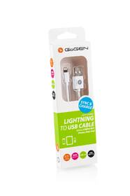 Kabel GoGEN USB/Lightning, 0,9m bílý

 obrázek produktu 2 z 3