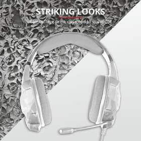 Headset Trust GXT 322W Carus - snow camo 

 obrázek produktu 8 z 10