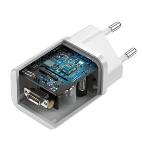 Nabíječka do sítě Baseus Super Si USB-C 25W + USB-C kabel 1m bílá

 obrázek produktu 3 z 6