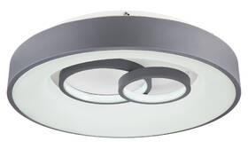 Stropní svítidlo GLOBO Mavy, kruh, 48 cm, LED, 50W šedé/bílé

 obrázek produktu 4 z 6