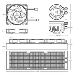 Vodní chladič Arctic Cooling Liquid Freezer III 420 A-RGB White 

 obrázek produktu 16 z 17