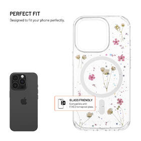 Kryt na mobil FIXED MagBloom s MagSafe na Apple iPhone 16 Pro průhledný

 obrázek produktu 1 z 8