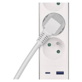 Kabel prodlužovací EMOS 5Z 3M S VYP.1,5MM+USB A+C šedý/bílý

 obrázek produktu 4 z 8
