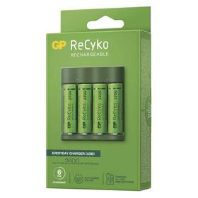 Nabíječka GP Everyday B421 + 4× AA ReCyko 2700 + USB 

 obrázek produktu 3 z 8