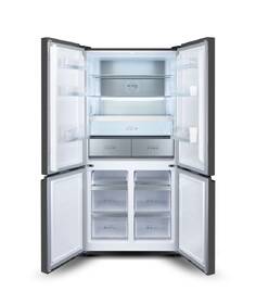 Americká lednice ETA 274290015DN černá barva
