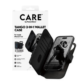 Pouzdro na mobil flipové PanzerGlass CARE MagSafe Tango 2v1 Wallet na Apple iPhone Air černé

 obrázek produktu 4 z 6