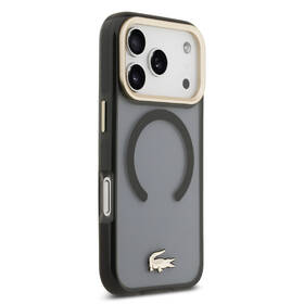 Kryt na mobil Lacoste Frosted Finish Gold Logo MagSafe na Apple iPhone 17 Pro černý

 obrázek produktu 3 z 7