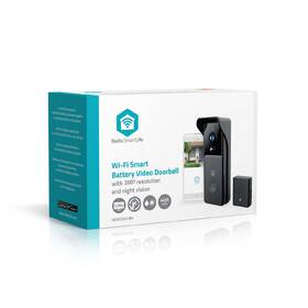 Videozvonek Nedis SmartLife WIFICDP21BK černý

 obrázek produktu 17 z 17