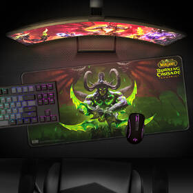 Podložka pod klávesnici a myš FSH World of WarCraft Burning Crusade: Illidan XL zelená

 obrázek produktu 2 z 4