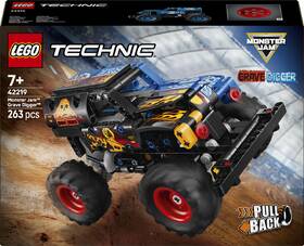 Stavebnice LEGO® Technic 42219 Monster Jam™ Grave Digger™ Oheň a led 

 obrázek produktu 4 z 8