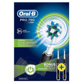 Set zubních kartáčků Oral-B Pro790 CrossAction černý/bílý

 obrázek produktu 6 z 6