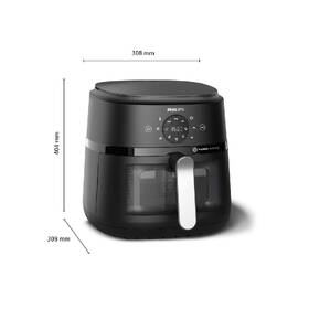 Fritéza horkovzdušná Philips 6,2 l, NA231/00 Airfryer 2000 Series černá

 obrázek produktu 15 z 15