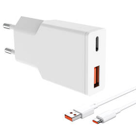 Nabíječka do sítě Solight USB A+C 20W fast charger bílý

 obrázek produktu 4 z 7